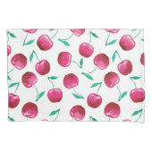 Waterverf Cherry Pattern Kussensloop (Voorkant-Links)