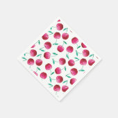 Waterverf Cherry Pattern Servet (Hoek)