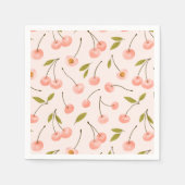 Waterverf Cherry Pattern Servet (Voorkant)