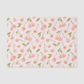 Waterverf Cherry Pattern Tissuepapier (Voorkant)