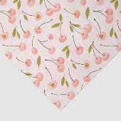Waterverf Cherry Pattern Tissuepapier (Detail)