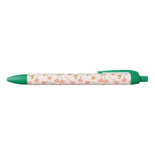 Waterverf Cherry Pattern Zwarte Inkt Pen (Bovenkant)