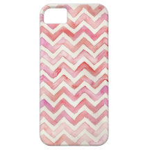 Waterverf Chevron iPhone Case