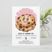 Waterverf Chic Aangepaste Cookies Verjaardag Kaart (Staand voorkant)