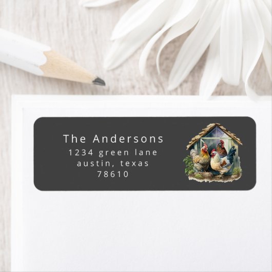 waterverf Chicco Return-adreslab Etiket (Insitu)