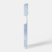 Waterverf Chickadee Winter Snow Forest Bird iPhone Hoesje (Rechterkant)