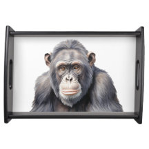 Waterverf chimpansee aap schilderen kunst