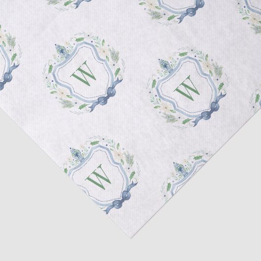 Waterverf Chinoiserie Ginger Jars Crest Tissuepapier (Detail)