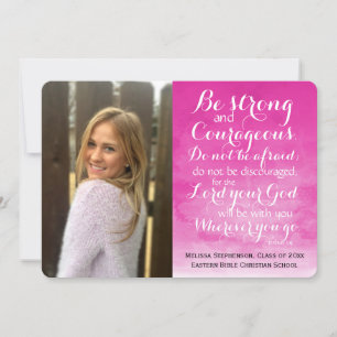 Waterverf Christelijk Bijbel aangepast Afstuderen  Aankondiging