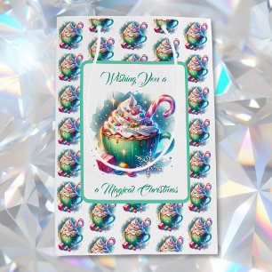 Waterverf Christmas Cup van Hot Cacao Medium Cadeauzakje