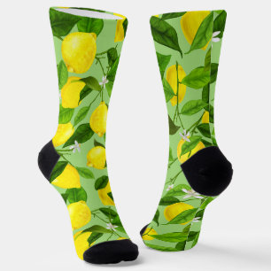 Waterverf citroen 3 sokken