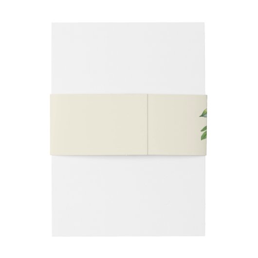 Waterverf Citroen Geel Citrus Rustiek Huwelijk Uitnodigingen Wikkel (Achterkant Voorbeeld)