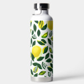 Waterverf Citroen Patroon Waterfles (Rechts)