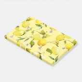 Waterverf citroenen 15 post-it® notes (Schuin)