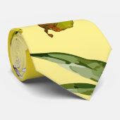 Waterverf citroenen 15 stropdas (Opgerold)