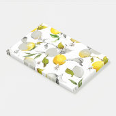 Waterverf citroenen 20 post-it® notes (Schuin)