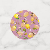 Waterverf citroenen 24 confetti (Kleine voorkant)