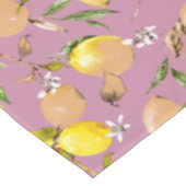 Waterverf citroenen 25 tafelkleed (Gekanteld)