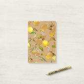 Waterverf citroenen 33 post-it® notes (Op bureau)