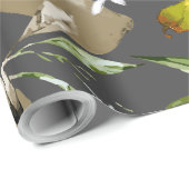 Waterverf citroenen 35 cadeaupapier (Rol Hoek)