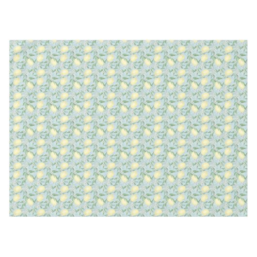 Waterverf citroenen, citrustafelblad tafelkleed (Voorkant (Horizontaal))