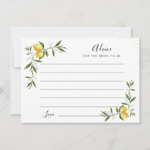 waterverf citroenen en griekse advieskaart