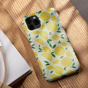 Waterverf citroenen - geel en groen iPhone 13 hoesje