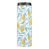 Waterverf citroenen: met de hand getekend. thermosbeker (Achterkant)