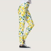 Waterverf citroenmotief leggings (Rechts)