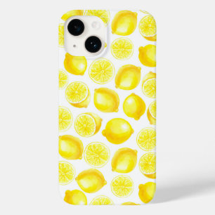 Waterverf-citroenontwerp Case-Mate iPhone 14 Hoesje