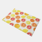 Waterverf Citrus Fruit Pattern Deurmat (Schuin)
