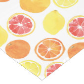 Waterverf Citrus Fruit Pattern Medium Tafelloper (Hoek)