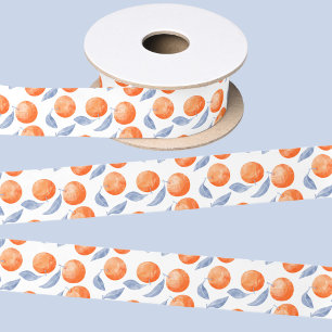 Waterverf Citrus Sinaasappels Mediterraan Lint