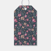 Waterverf Cockapoo Dog Verjaardagsfeest Bedankt Cadeaulabel (Achterkant)