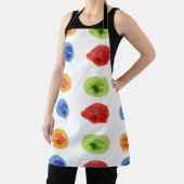 Waterverf Comic Cartoon Fish All-Over Print Schort (Insitu)