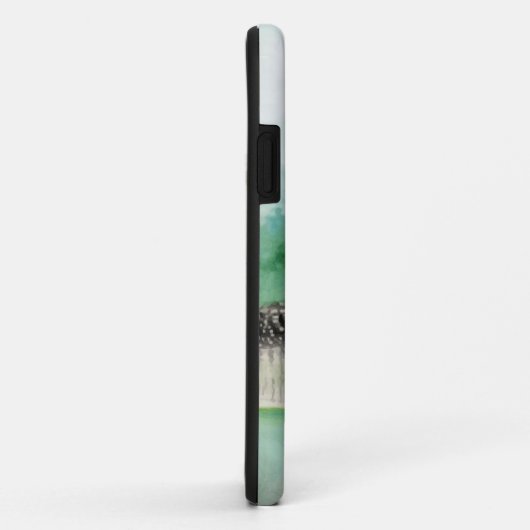 Waterverf Common Loon wildernis Bird Case-Mate iPhone Case (Achterkant/rechts)