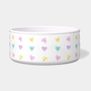 Waterverf Convo Heartz Dog Pattern Pet Bowl Voerbakje
