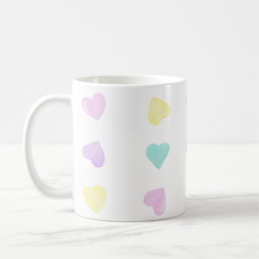 Waterverf Convo Heartz Large Pattern Mok (Links)