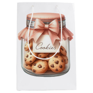 Waterverf Cookiepot – Sfeervol Winter Aesthetic Medium Cadeauzakje