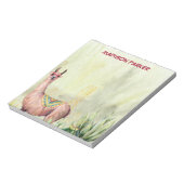 Waterverf Cool Llama Notitieblok (Gedraaid)