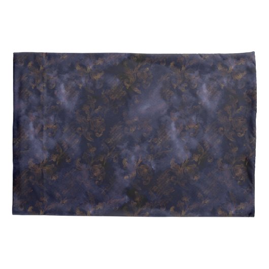 Waterverf Copper Patina Damask Pattern Kussensloop (Achterkant)