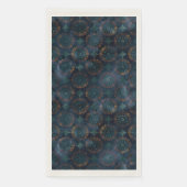 Waterverf Copper Patina Damask Pattern Servet (Voorkant)