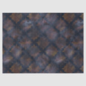 Waterverf Copper Patina Damask Pattern Tissuepapier (Voorkant)