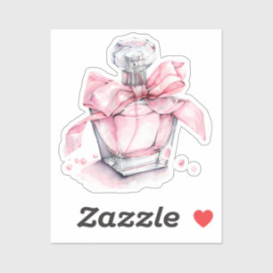 Waterverf Coquette Elementen Sticker