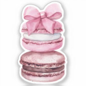 Waterverf Coquette Elementen Sticker (Voorkant)