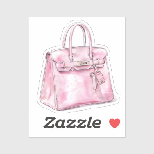 Waterverf Coquette Elementen Sticker (Vel)