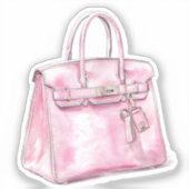 Waterverf Coquette Elementen Sticker (Voorkant)