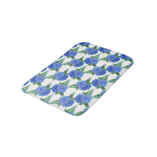 waterverf cornbloemen badmat