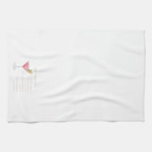 Waterverf Cosmopolitan Cocktailrecept Theedoek (Horizontaal)