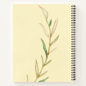 Waterverf Cottage Garden Rozen Notitieboek (Achterkant)